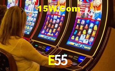 Sessão de jogo em andamento no aplicativo E55 para Android